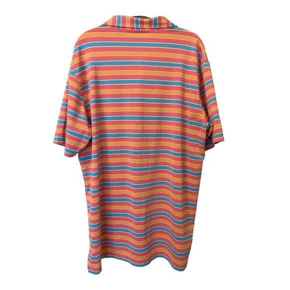 Peter Millar Summer Comfort Bright Color Polo Shirt Large - Picture 2 of 6